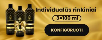 Individualūs rinkiniai 3 x 100 ml